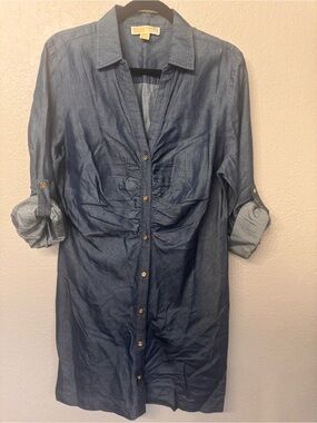 Michael Kors Blue Denim Dress